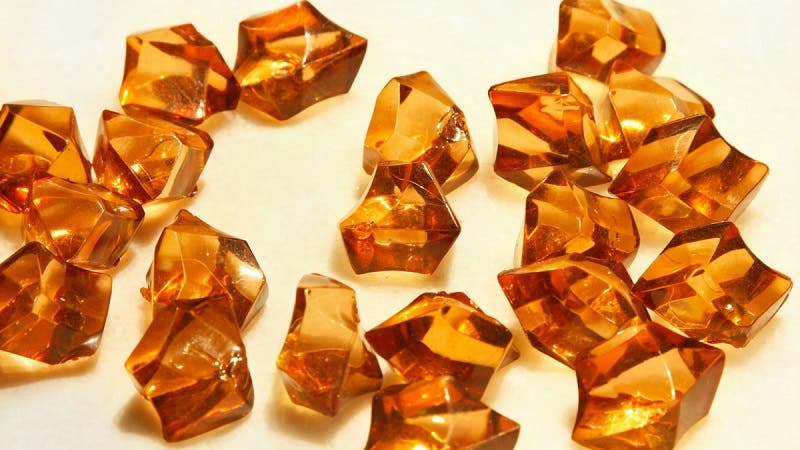 amber money crystal