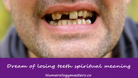 dream of losing teeth spiritual meaning